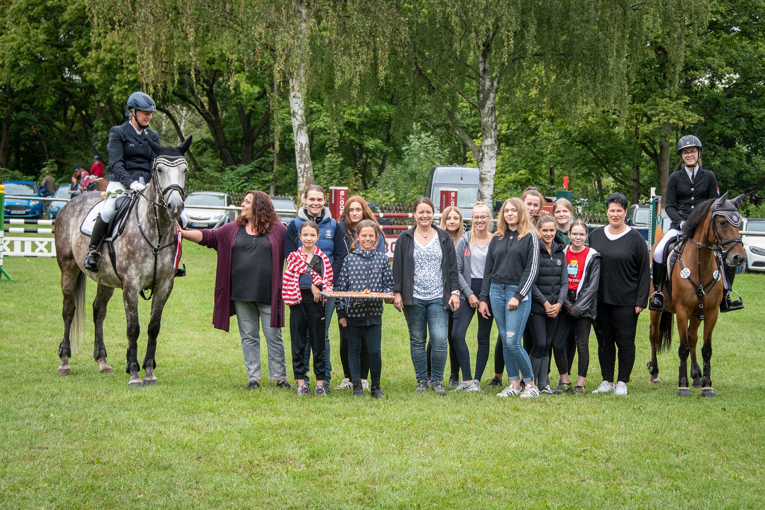 Siegerehrung Groer Preis von Hof